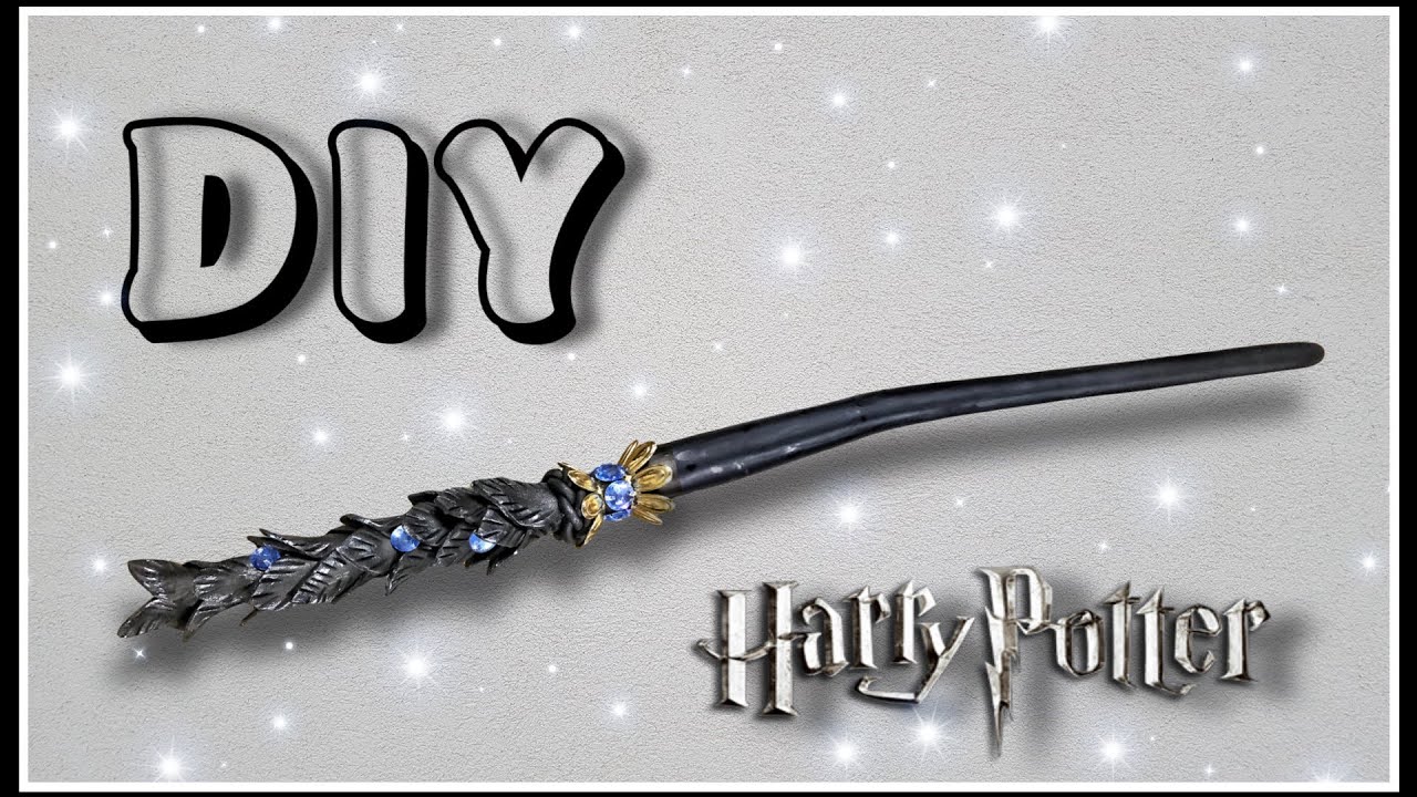 DiY: Como fazer a varinha da Helena Ravenclaw #harrypotter 