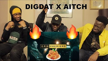 DigDat x Aitch - Ei8ht Mile [Music Video] | GRM Daily (REACTION)