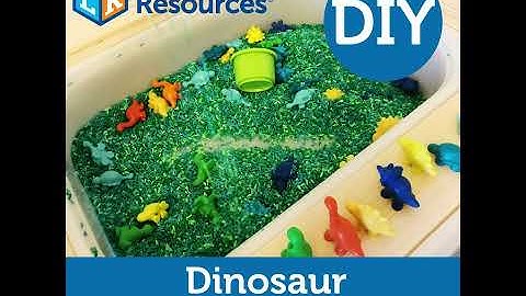 DIY Dino Sensory Bin