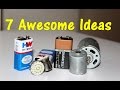 7 Awesome School Projects / Lifehacks - Compilation