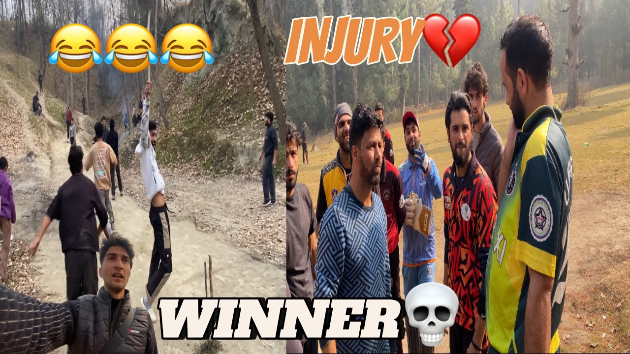 MATCH DAY 😛Laken Bhai ki injury hoo gaye Fir b 100 Maara 