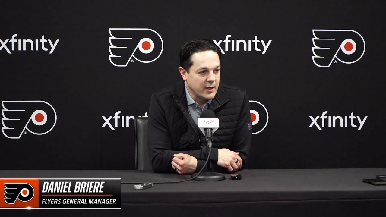 3/6 Flyers Press Conference: Daniel Briere