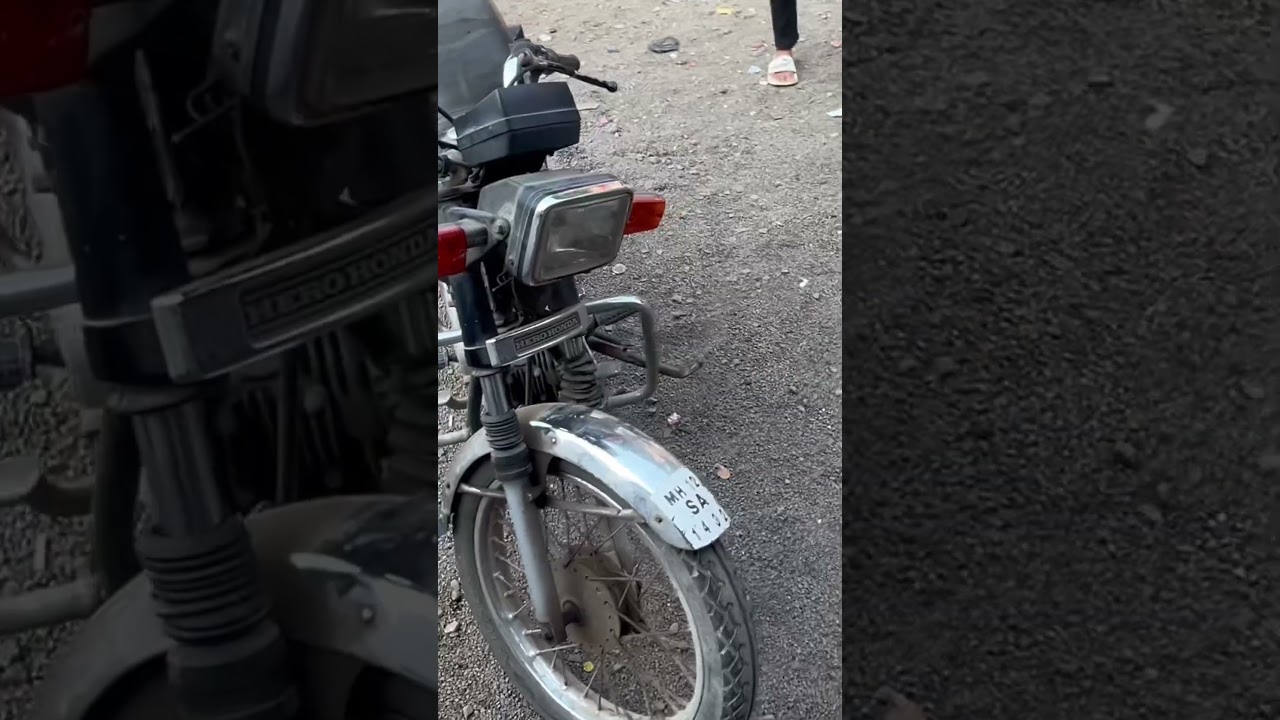 City Ride on Hero Honda SS | Classic Biking Experience in the Urban Streets 🏍️🌆 