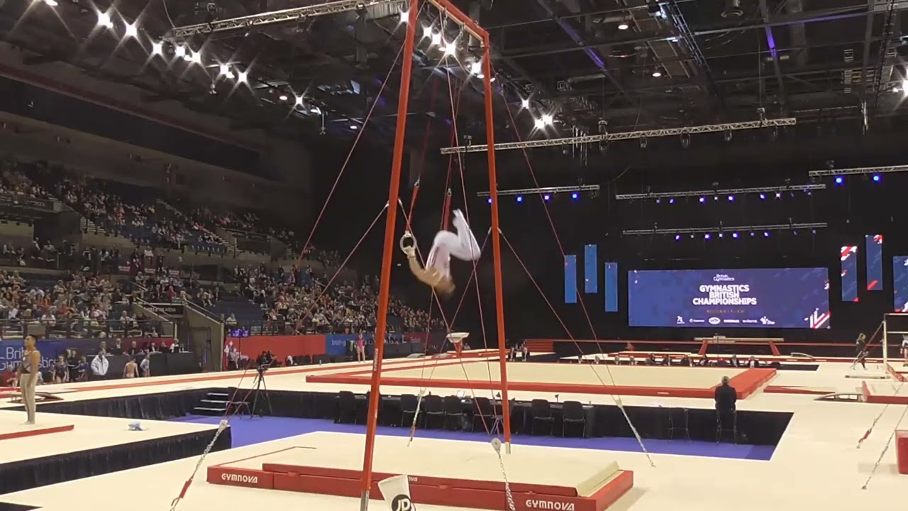 Danny Crouch - SILVER-Rings-MAG U18 App-2022 British Gymnastics Championships