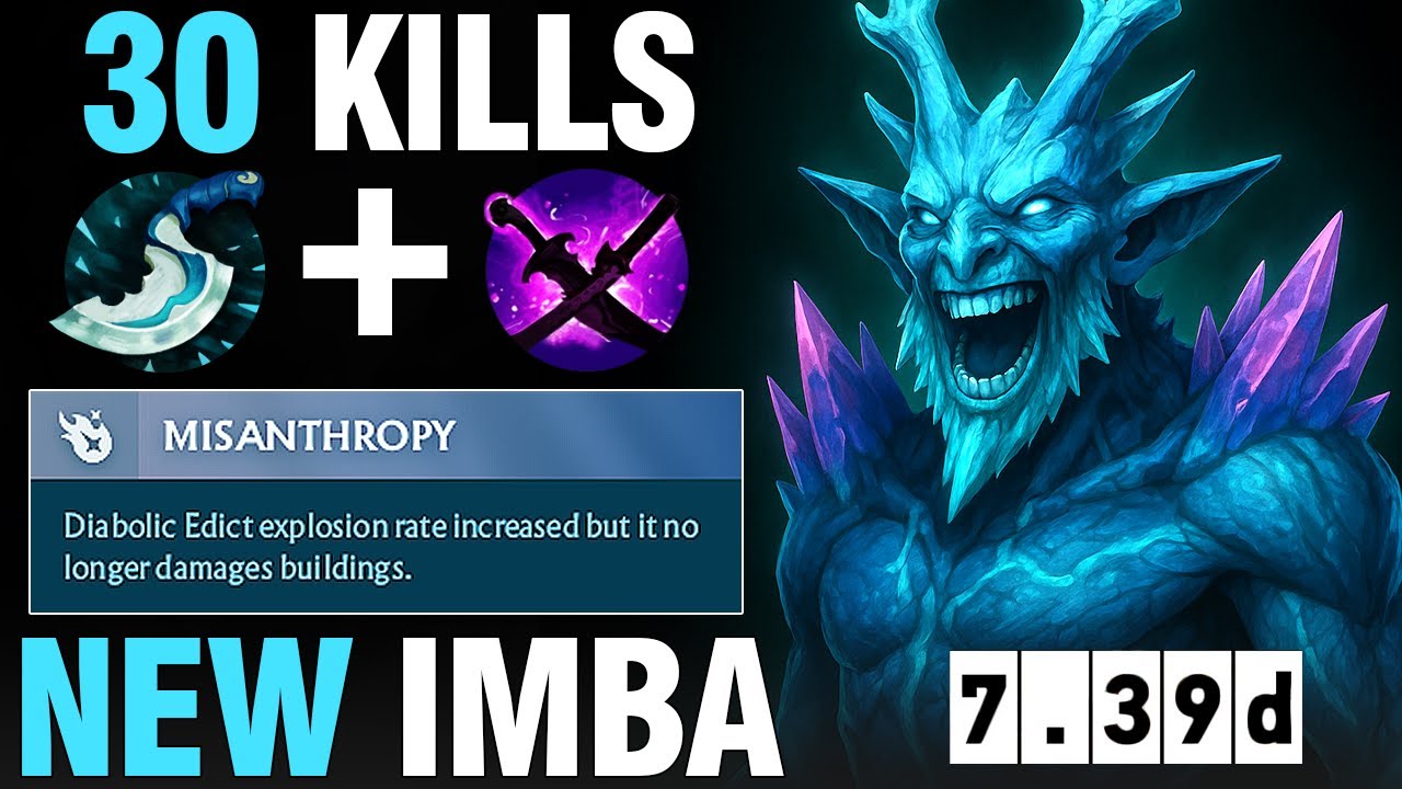 Leshrac Mid 30 Kills – NEW MID IMBA Build in Patch 7.39d | Dota 2 Gameplay Guide