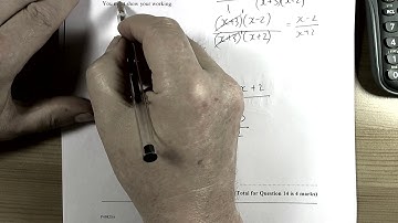 Pearson Specimen Paper 3H Set 1 Q14 For 2018 exams onwards