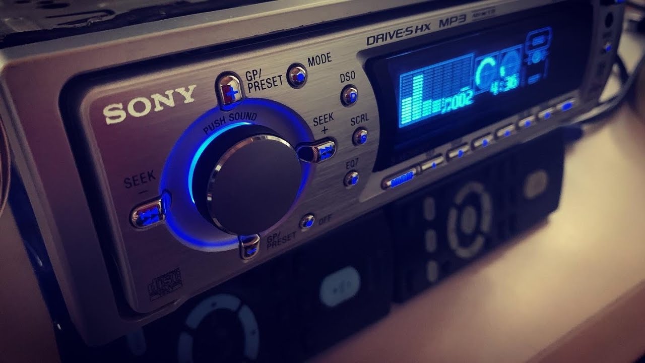 CD Player Sony CDX-F7717X Novo Raridade (2006) - YouTube