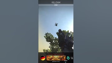 Squad Wiped by a falling redeploy balloon #shorts