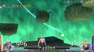 Dissidia 012 Final Fantasy: Sephiroth (lv. 100) vs Cloud (lv 100)