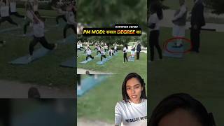 Kya Yeh Sach Mein Hua? PM Modi Yoga Mat Pe Joota Pehen Ke Khade Rahe Slovakia Mein 😶