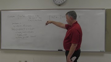 MTH 292 16.2b Line Integrals over Line Segments; Line Integrals in Space (3-D)