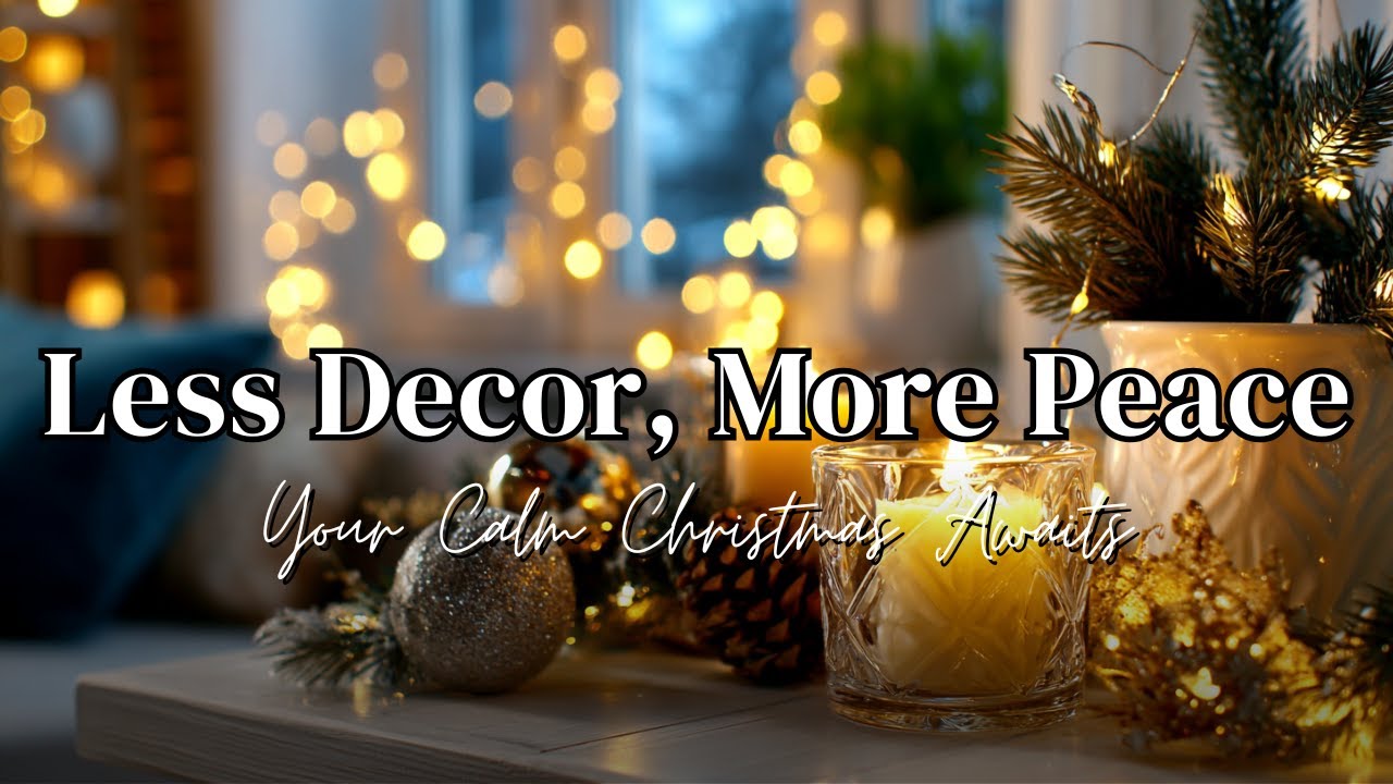 Less Is More: Minimalist Christmas Decor for a Calm Holiday Home