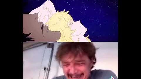 Pedro Pascal crying to Devilman Crybaby