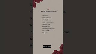 what do you want from me💐#instagram #love #trendingshorts #reels #ytshorts #shortvideo #viral #yt