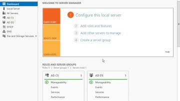 how to install AD CS in windows server 2012 r2