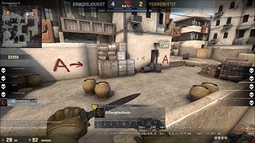 ESEA 1v5 Retake w/ enemy comms