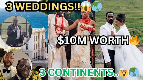 Inside Temi Otedola & Mr Eazi’s $10M Wedding Trilogy 💍 | Monaco, Dubai & Iceland Drama!🤯