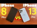 iPhone 8 Plus vs iPhone 13 Pro - speedtest. Вы ЭТО должны увидеть