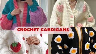 Trendy Crochet Cardigans to Elevate Your Style!__Handmade Crochet Cardigans That Redefine Trends!