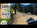 Saraj valley  chhatri to janjehli  offbeat location of himachal  off roading  roads of himachal