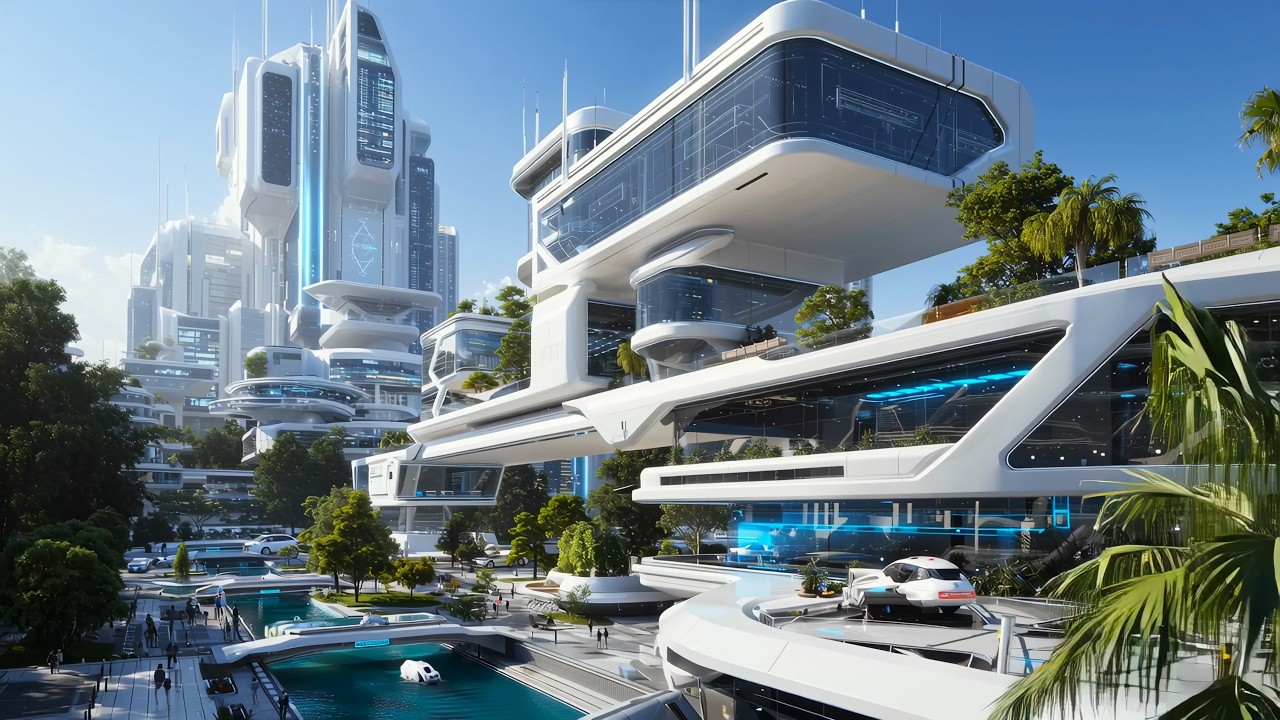 Future City 2045: Smart Megacity of the Near Future | Sci-Fi AI Short ...
