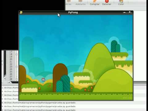 Juego programado en python con pygame - YouTube