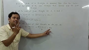 herons formula I खतरनाक question I class 9 I chapter 12 I math I ratio of areas