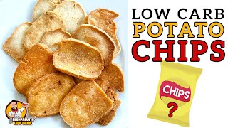 Low Carb POTATO CHIPS  Keto Chips recipe by Heavenly Fan