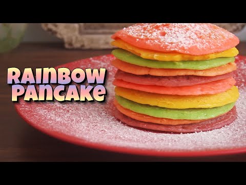 Tampilan Cantik Rasanya Ciamik | RAINBOW PANCAKE