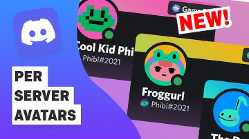 How to use NEW Discord Per-Server Avatars on PC and Mobile (2021)