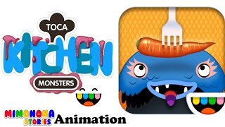 Cocina Para Monstruos - Toca Kitchen Monsters De Toca Boca - Aplicacion Para Niños