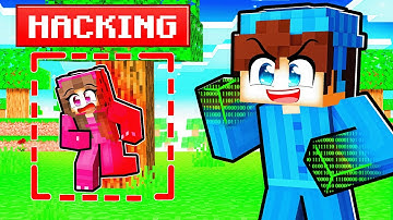 Using HACKS To Cheat In Minecraft Hide And Seek!