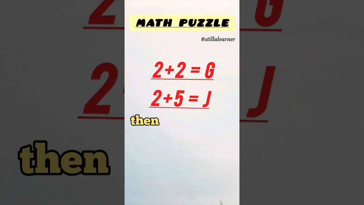 Math Puzzle | Quiz 
