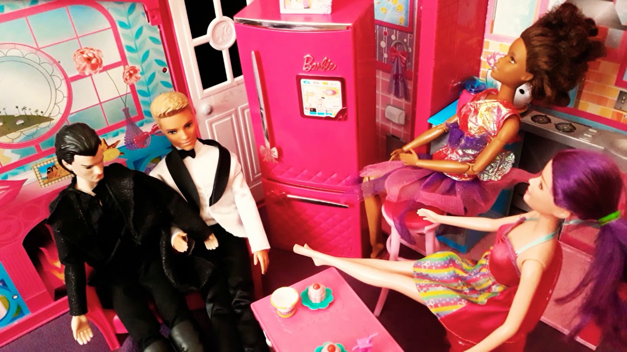A Suspicious Guest...(S.1 ep.4) Barbie Dolls Video the 2nd kidnapper
