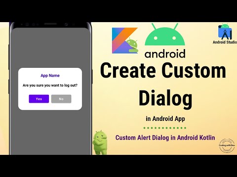 Android custom alert