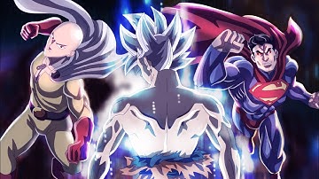 SAITAMA & SUPERMAN vs GOKU part 4 | One punch man | Dragon Ball