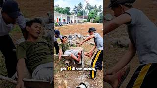 pak rt di bawa ambulan#vidioshort #ambulan#hiburan
