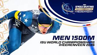 Stolz Edges Out Eitrem | Men 1500m | Heerenveen World Championship 2026 | #SpeedSkating