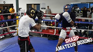 WHOA! Amateur Boxer UNLEASHES Technical MAYHEM In Sparring!