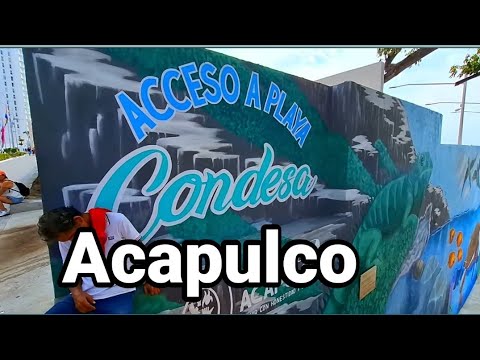 Playa Condesa 2025 Acapulco Guerrero México - YouTube