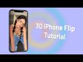 How to make a 3D iPhone flip transition | Funimate Advanced Tutorial