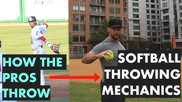 Throwing Mechanics for Softball - How the Hands Should Separate