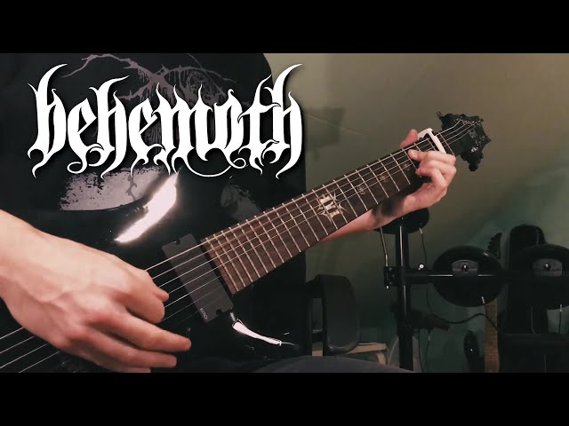 Behemoth - Ecclesia Diabolica Catholica Guitar Cover by AdamS190 with tab class=