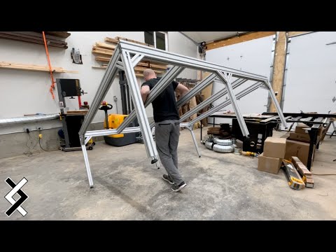 60 minute aluminum workbench