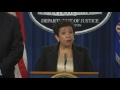AG Lynch Announces 16 Additional FIFA Officials Indicted for Racketeering Conspiracy & Corruption