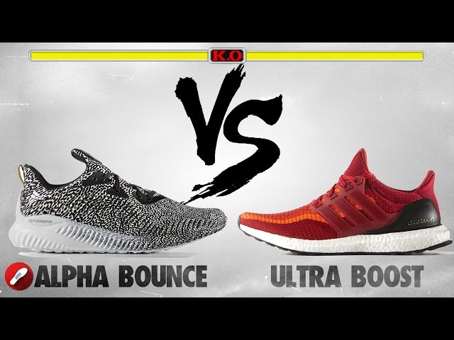 nudo parrilla Intentar Adidas Alpha Bounce vs Adidas Ultra Boost! - YouTube