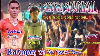 SENSATIONAL MATCH...‼️ Deciding Set - An Emotional Rollercoaster || Batman 27 Vs Supra Muda