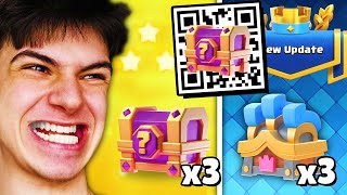 HURRY! 🎁 x6 CHESTS REWARDS + QR CODE BLACK FRIDAY! - Clash Royale News