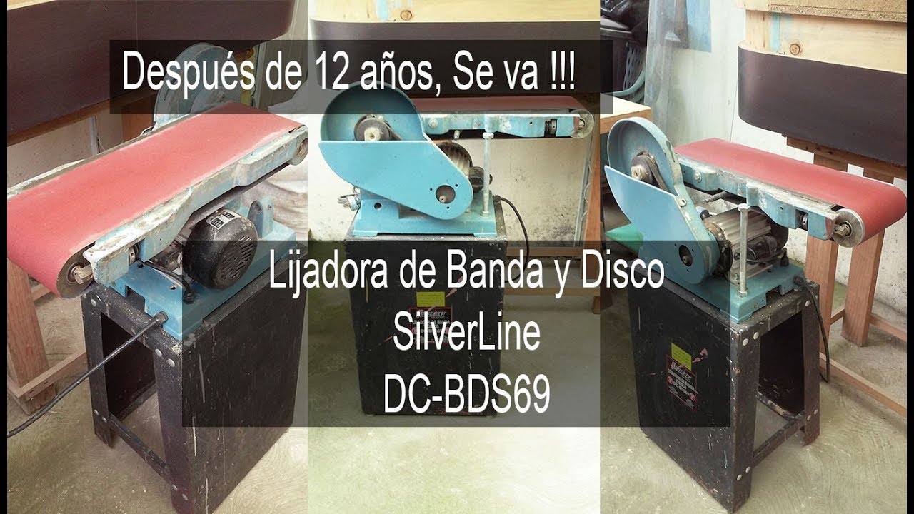 Lijadora de Banda SilverLine DC-BDS69 - YouTube