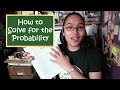 How to Solve for the Probability - Free Civil Service Exam Review